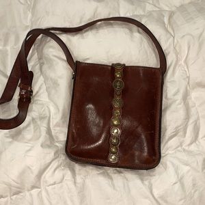 Patricia Nash Leather Shoulder Bag